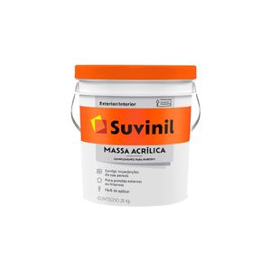 Massa Acrílica 25kg Suvinil