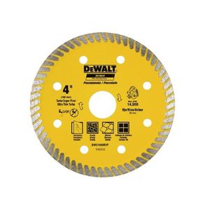 Disco Diamantado 105MM Para Serra Dewalt Black & Decker