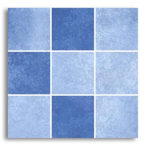 Pastilha 10x10 Poço Azul HD Acetinado Tipo A Tecnogres