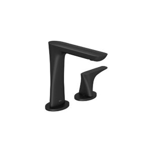 Torneira de Mesa Com Textura Bica Alta Para Lavatório LK Black Matte Deca