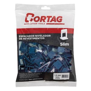 Espaçador/Nivelador para Revestimento Slim Azul 1mm Cortag