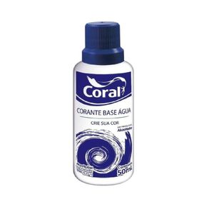 Corante Líquido Azul 50ml Coral