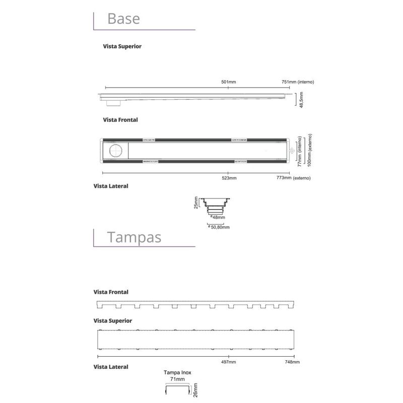 Ralo-Versatile-50cm-Tampa-Inox-Linear