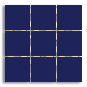 Revestimento 10x10cm Azul Royal Tipo A Elizabeth