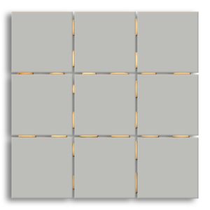 Revestimento 10x10cm Cinza Acetinado Tipo A Elizabeth