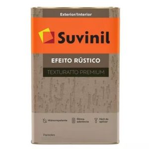 Textura Efeito Rustico Branco 26kg Vidro Suvinil