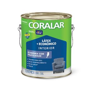 Tinta Coralar Mais Eco Areia 3.6L Coral