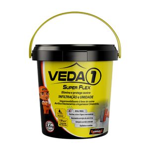 Impermeabilizante Veda 1 3,6kg Cinza Rejuntamix
