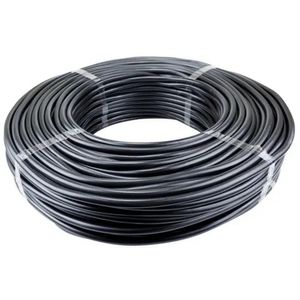 Cabo PP 2X1.5MM Flexível Com 100 Metros Preto Megatron