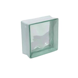 Bloco de Vidro Ondulado 19X19X08cm Ibravir