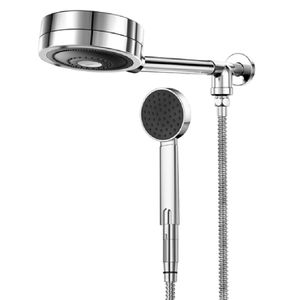 Chuveiro de Parede com Desviador Technoshower Cromado Docol