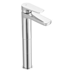 Torneira de Mesa para Lavatório Bica Alta Noronha Cromada Celite