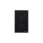 Interruptor-Touch-Smart-Wi-Fi-2-Teclas-EWS-1002-Preto-Intelbras