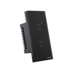 Interruptor-Touch-Smart-Wi-Fi-2-Teclas-EWS-1002-Preto-Intelbras