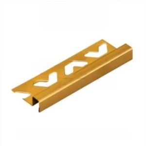 Perfil Firenze Inox Golden Escovado com 3 metros Viscardi