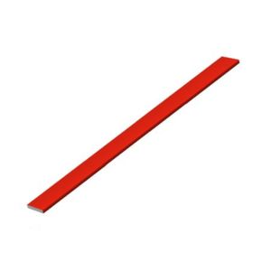 Perfil Laminum Vermelho com 3 metros Viscardi