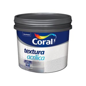 Textura Acrílica Lisa Branco Neve 25kg Coral