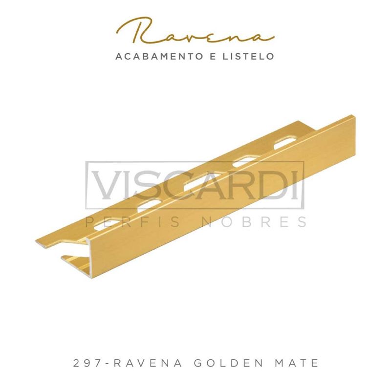 Perfil-Ravena-Golden-Matte-com-3-metros-Viscardi