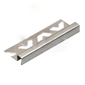 Perfil Firenze Inox Escovado com 3 metros Viscardi