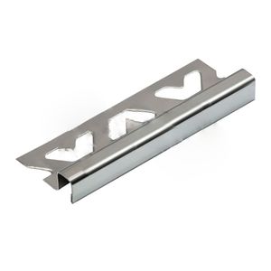 Perfil Firenze Inox Brilho com 3 metros Viscardi