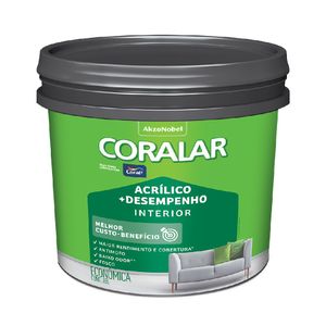 Tinta Coralar Acrílica Branco Neve 15L Coral