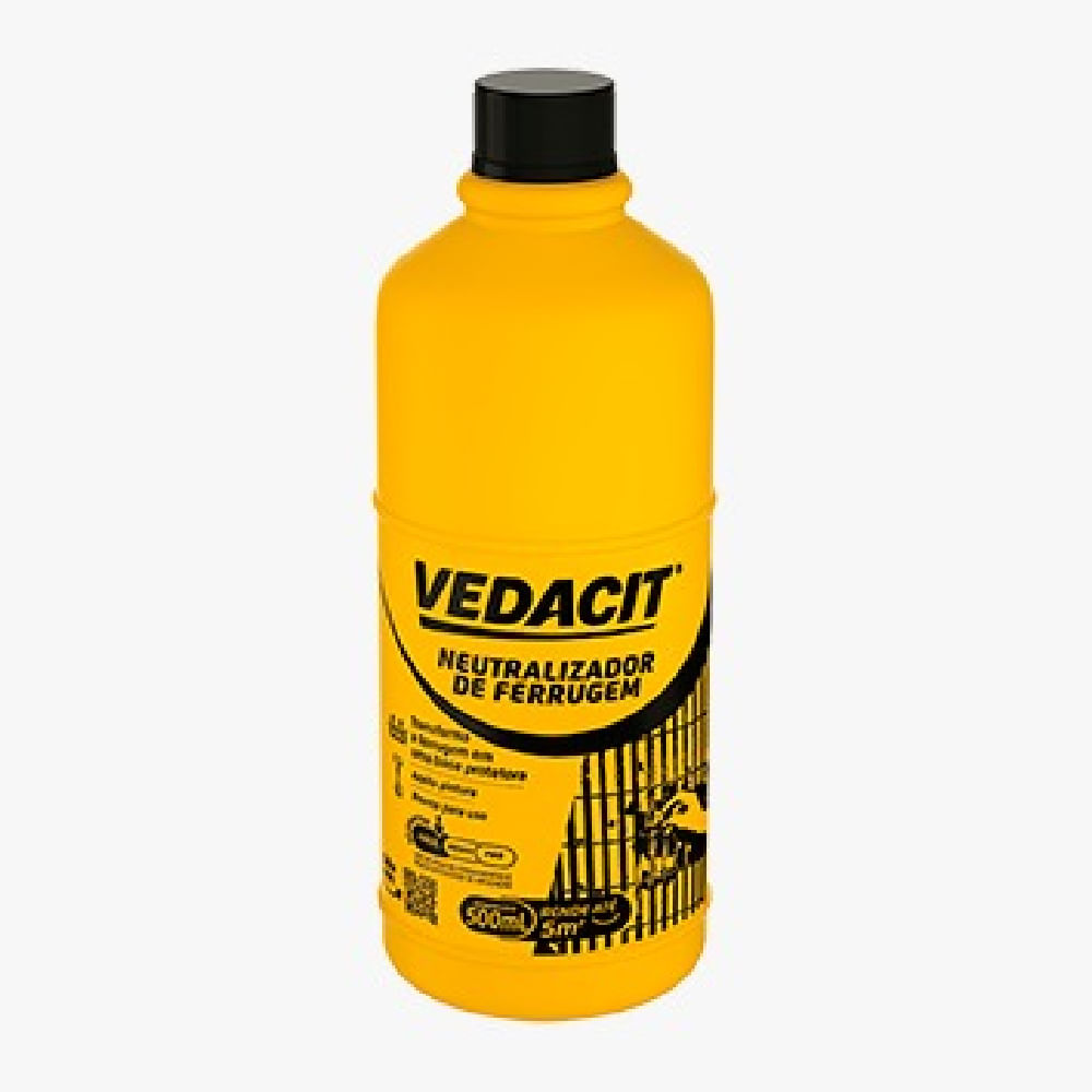 Armatec 500ml Vedacit Neutralizador Ferrugem