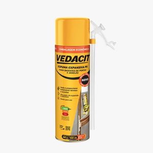 Espuma Expansiva Pu 500ml Spray Vedacit