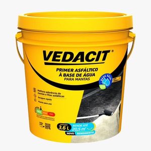 Emulsão Asfáltica Primer Eco 3,6L Vedacit