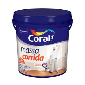 Massa Corrida 5,7kg Coral
