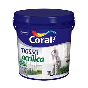 Massa Acrílica 5,7kg Coral