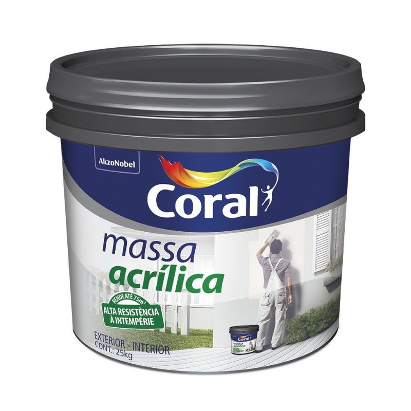 Massa-Acrilica-25kg-Balde-Coral