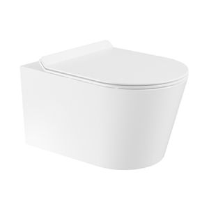 Bacia Convencional Suspensa Liss Branco Cromado Docol