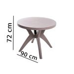 Mesa-Redonda-Deluxe-Nude-Forte-Plastico