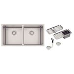 Cuba-Quadrum-2C-40-em-Aco-Inox-com-Acabamento-Scotch-Brite-com-Acessorios-Tramontina