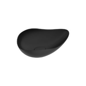 Cuba de Apoio 54x37,5cm Ruy Ohtake Black Matte Roca