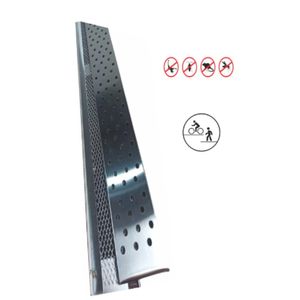 Grelha Linear Inox Perfuração com Suporte 8x50 Jmais