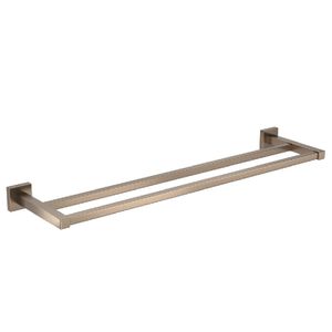 Porta Toalha Barra Dupla Quadratta Corten Deca