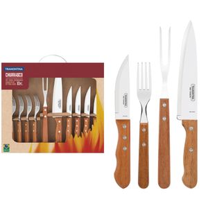 Jogo de Churrasco Inox 10 Peças Dynamic Tramontina