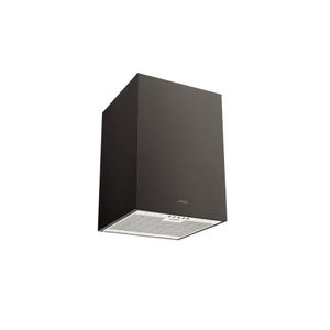 Coifa Square Isla 40cm Silent Black Steel Tramontina