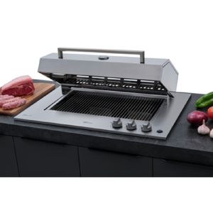 Churrasqueira Cooktop a Gás com Tampa Fischer