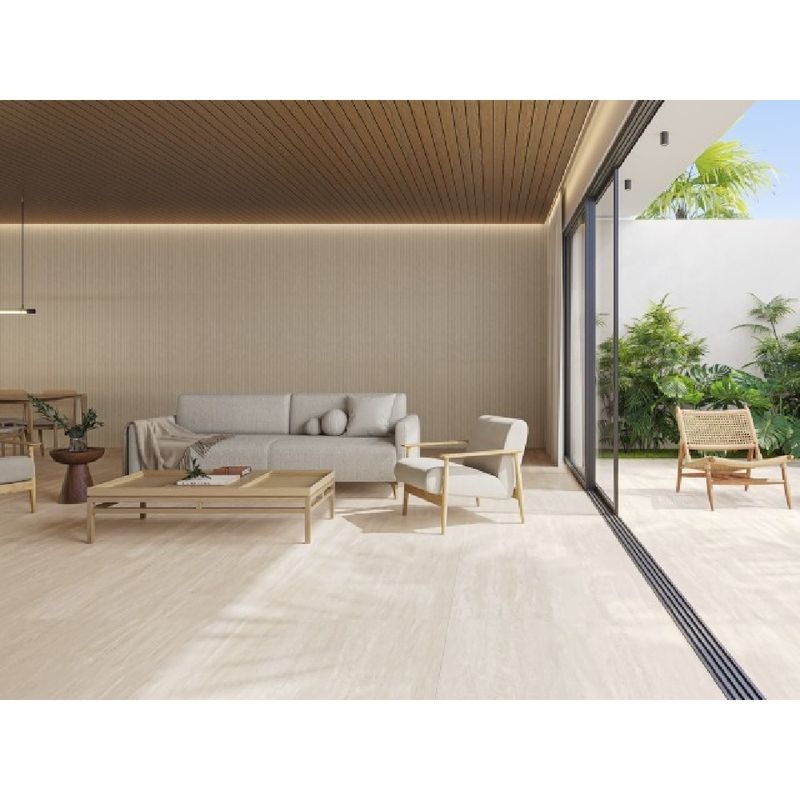 Porcelanato-100x100cm-Travertino-Classico-Satin-Biancogres