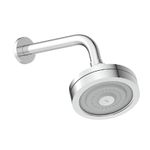 Chuveiro-com-Braco-de-Parede-Redondo-120mm-Master-Cromado-Celite