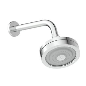 Chuveiro com Braço de Parede Redondo 120mm Master Cromado Celite