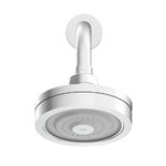 Chuveiro-com-Braco-de-Parede-Redondo-120mm-Master-Cromado-Celite