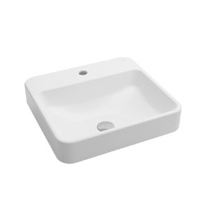 Cuba de Sobrepor 470x440x140mm Retangular Com Mesa Docolframe Docol