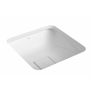 Cuba Quadrada de Embutir 30cm Branco Gelo Deca