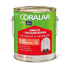 Esmalte Coralar Branco 3L Coral