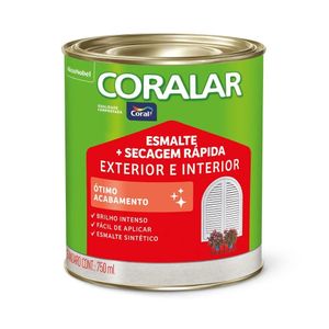 Esmalte Coralar Preto 750ml Coral