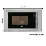 Forno-Micro-Ondas-25L-Fit-Line-de-Embutir-220v-Fischer--3-
