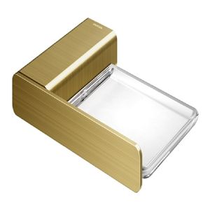 Saboneteira de Parede Docolflat Ouro Escovado Docol